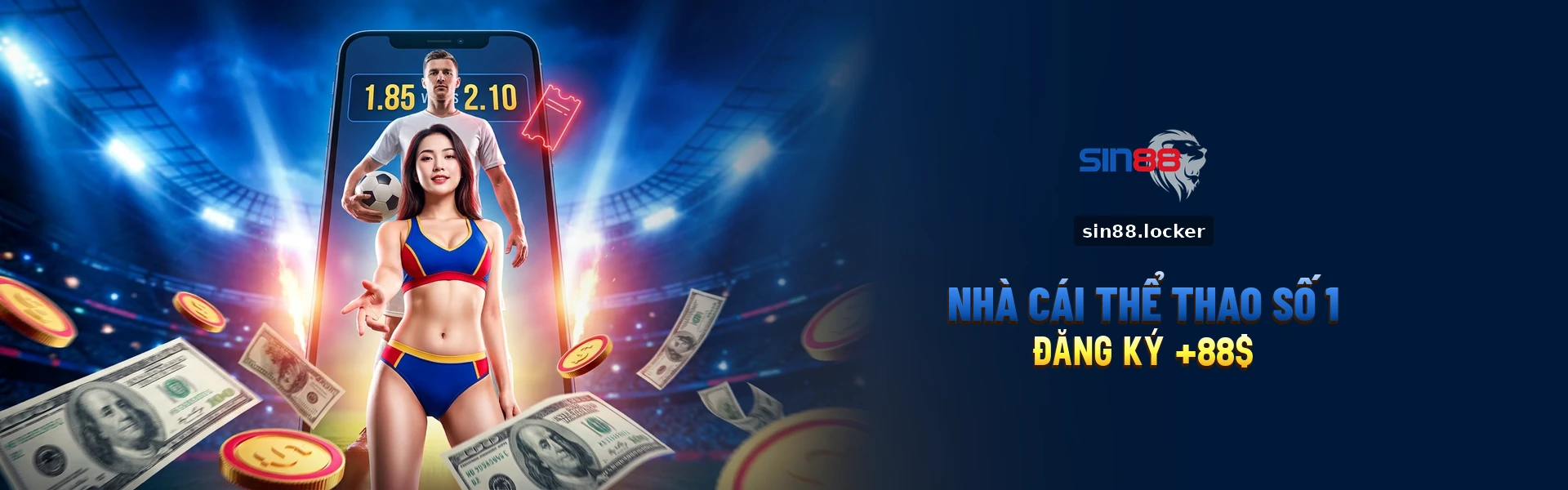 Sin88 Nhà cái thể thao số 1 - Đăng ký +88$