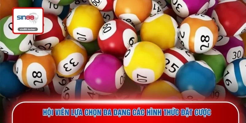Hội viên lựa chọn đa dạng các hình thức đặt cược